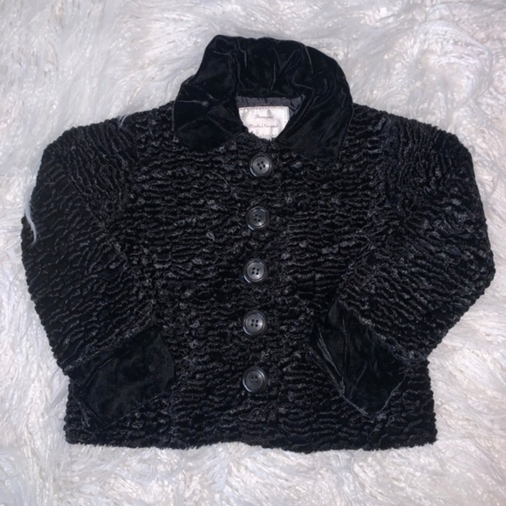 🔻Perroquet - Vintage Fuzzy Jacket
